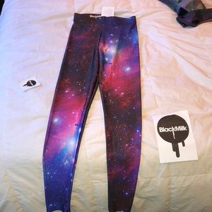 Blackmilk Galaxy leggings xs